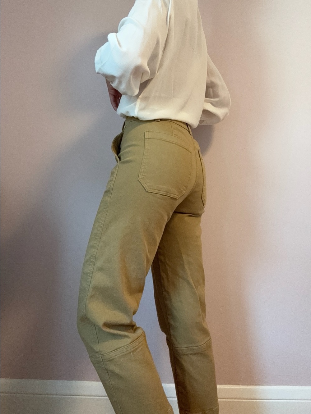 Everlane Utility Barrel Pants in Fennel Seed Size 0